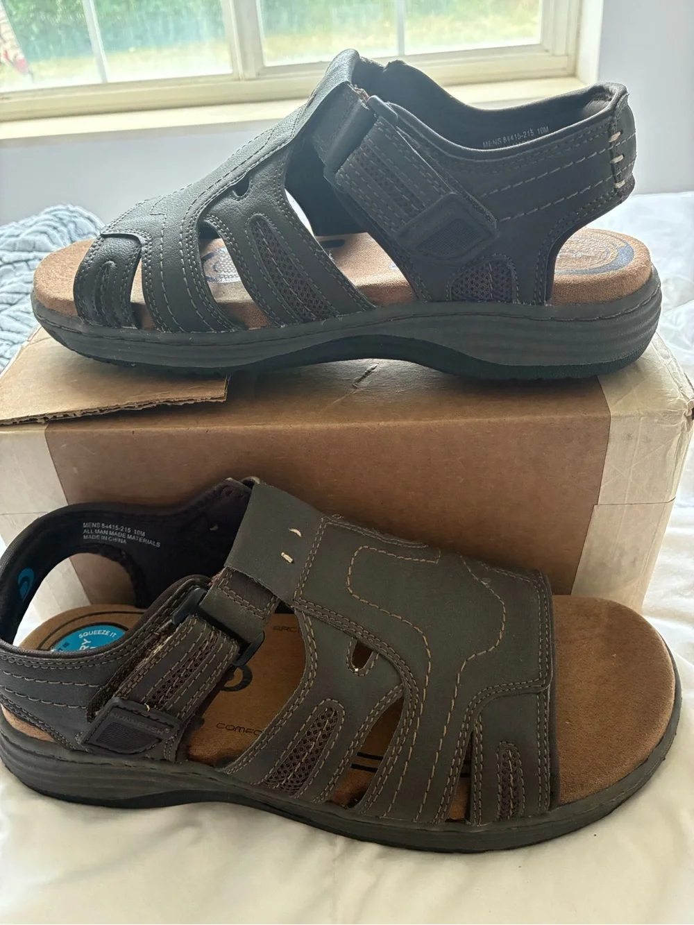 Nunn Bush Brown Men's Fisherman Sandals